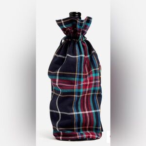 Vera Bradley Bottle Gift Bag in Tartan Plaid